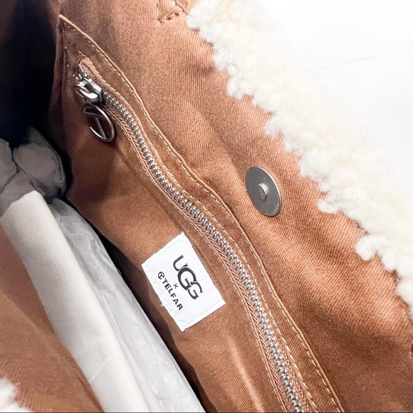 UGG x TELFAR Medium Shopper - Chestnut - Picture 10 of 16